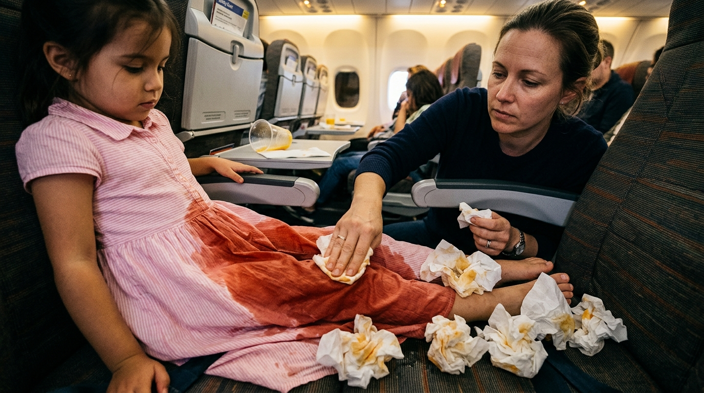 The Parent Flying 10 Hours with A Child – What They Want Most From The Amenity Kit Isn‘t Face Cream, It’s The Wipes
