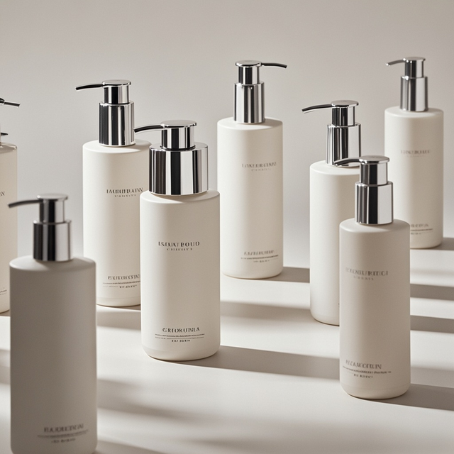  Multi-Size Biodegradable Wheat Straw Dispenser Bottles for Hospitality And Cosmetic Packaging