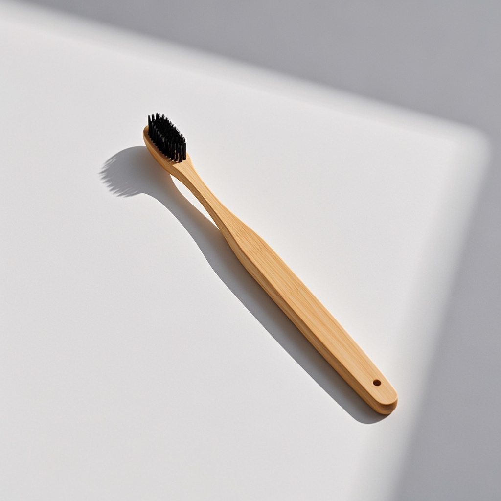 Custom Bamboo Ergonomic Disposable Toothbrush for Branded Hotel Amenities