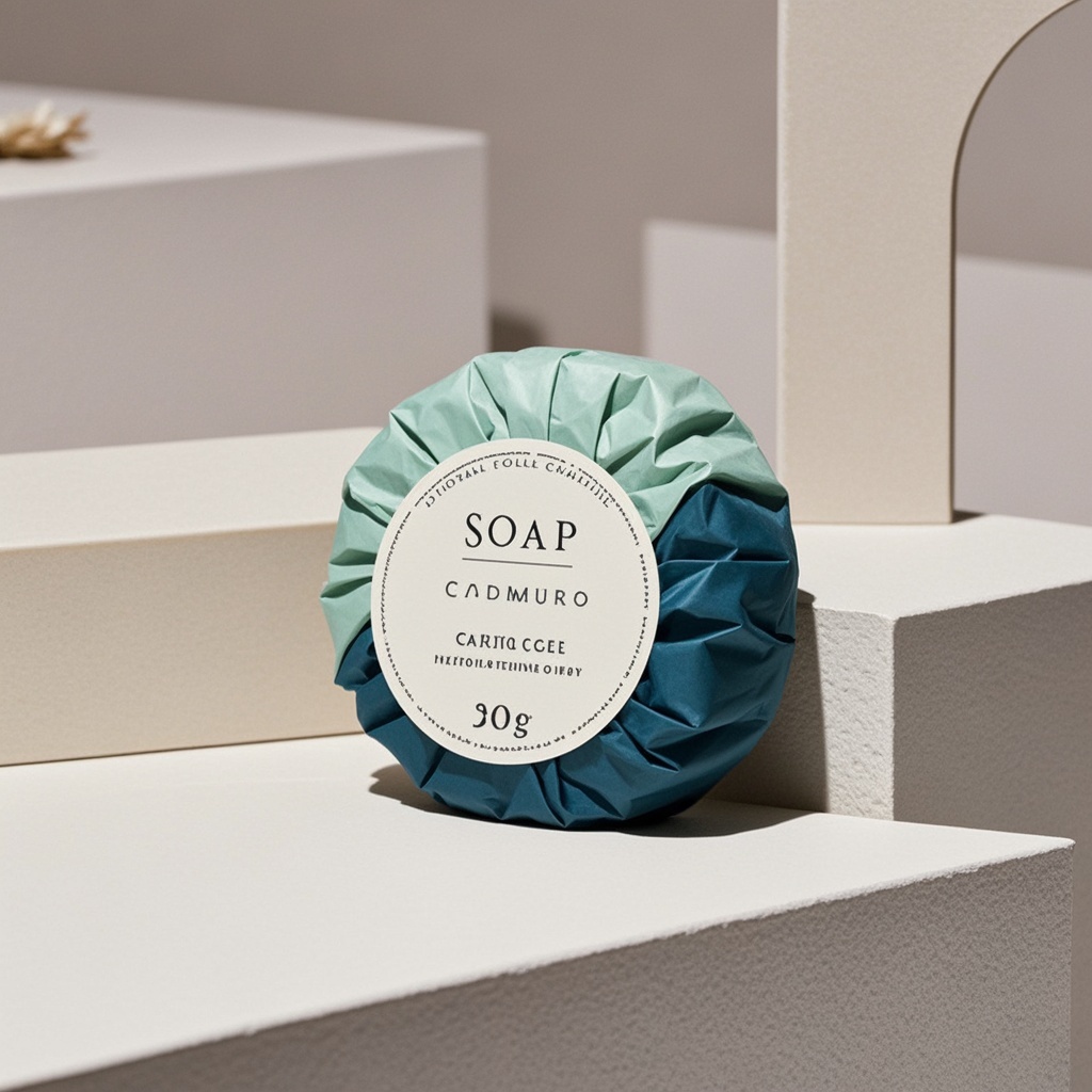 Premium Organic Mini Hand Hotel Soap with Paper Wrap for Eco-Friendly Hotel Guest Supplies