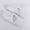 Premium Quilted Plush Embroidered EVA Sole Disposable Hotel Slippers for Economical Wholesale Supplies