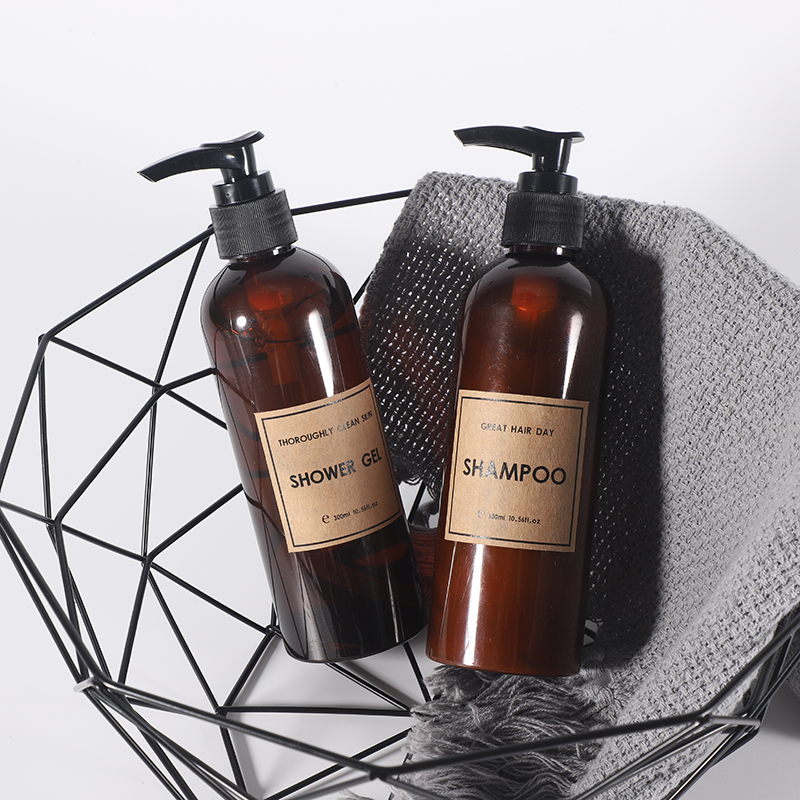 Premium Eco-Friendly Wheat Straw Dispenser and Cosmetic Bottles for Hotel and Branded Packaging