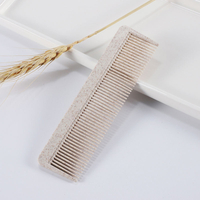 Bulk Eco Hair Comb for Hotel Chains Cost-Effective Wheat Straw Disposable Comb with Custom Branding, Wholesale Hospitality Supply