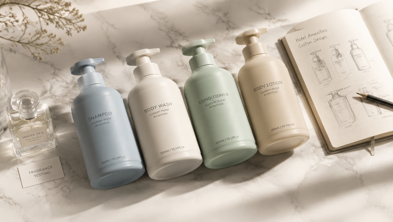 Hotel Shampoo & Body Wash Set Customization: Bottle Design, Fragrance Selection, And Cost Control