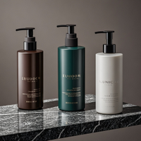 Premium Plastic Press Pump Shampoo and Hair Product Bottle Packaging with Box for Wholesale Supplies