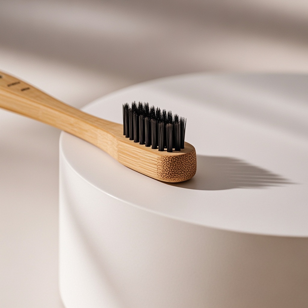 Custom Bamboo Ergonomic Disposable Toothbrush for Branded Hotel Amenities