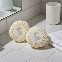 Premium Mini Hotel Bath Soap with Tissue Film Packaging for Wholesale Online Hotel Supplies