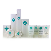 Luxury VIP Individually Wrapped Kraft Paper Complete Hotel Bath Set for Upscale Hotel Guest Supplies