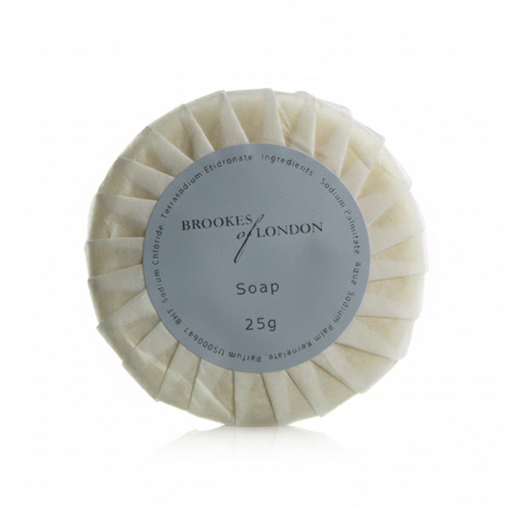 Luxury Mini Hotel Soap with Pearlized Film Packaging for Wholesale Hospitality Supplies