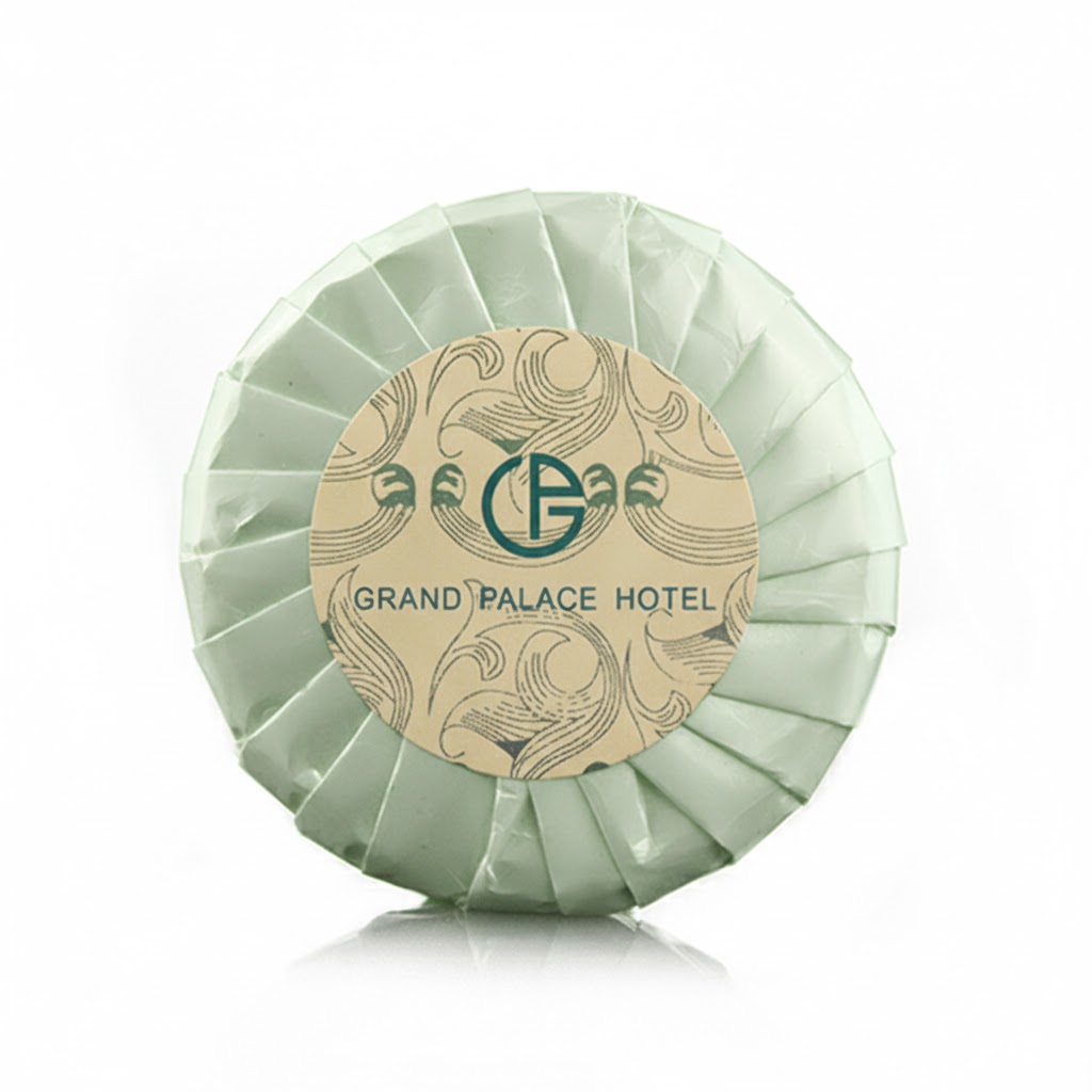 Luxury Mini Hotel Soap with Pearlized Film Packaging for Wholesale Hospitality Supplies