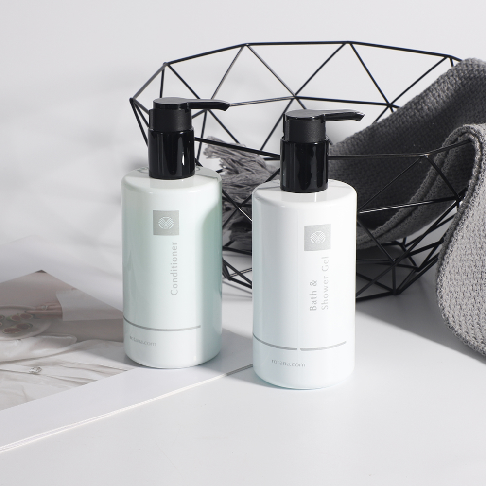 Premium Food Grade Biodegradable Wheat Straw Travel Bottle with Cap for Hotel And Cosmetic Supplies