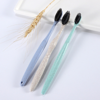 Eco-Friendly Natural Biodegradable Ergonomic Bamboo Toothbrush for Sustainable Personal Care